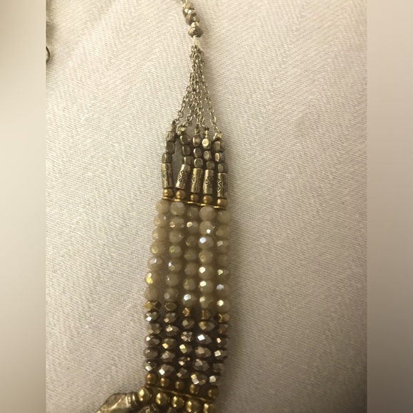 Multi Strand Beaded Necklace - Picture 4 of 6